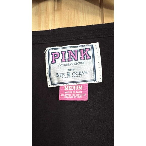 Pink Victoria's Secret Iowa Hawkeyes 47 Medium Mid Length - Picture 3 of 6